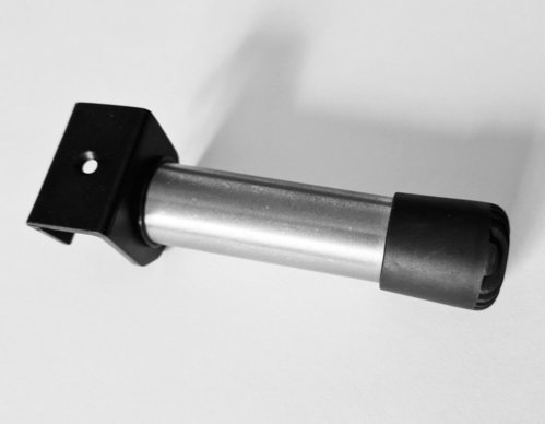 Huber-Systeme Türblattstopper Standard mit Haken 85mm schwarz