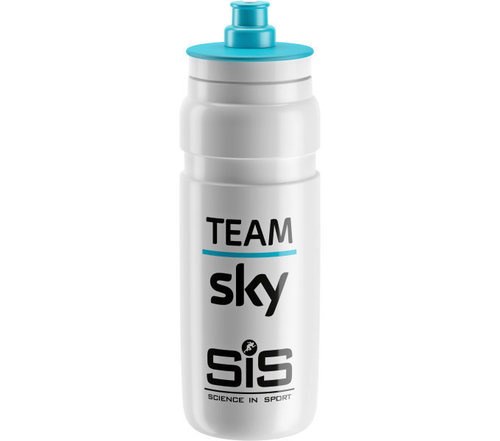Elite Trinkflasche Fly Teams 2018 Sky 750ml