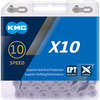 KMC Kette X 10 EPT114 Glieder silber