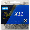 KMC Kette X11 grau 118-Glieder 11-fach grau