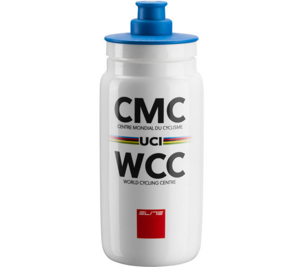 Elite Trinkflasche Fly CMC-WCC 550ml weiß